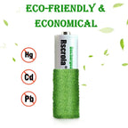 Portable AA Rechargeable Battery Fast Charge 1.5v Li-ion Battery Smart Battery Charge Protection Waterproof Dustproof Shockproof