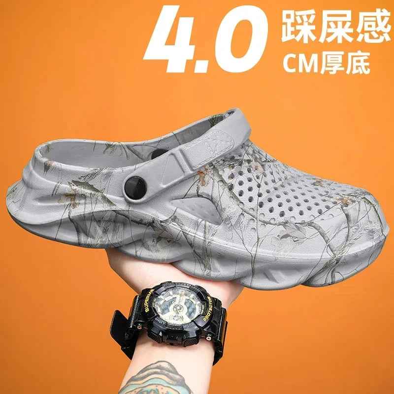 Slippers Mens Summer Shoes Casual Non-slip Wear-resistant Sandal Comfortable High Quality Beach Outdoor Slippers for Men