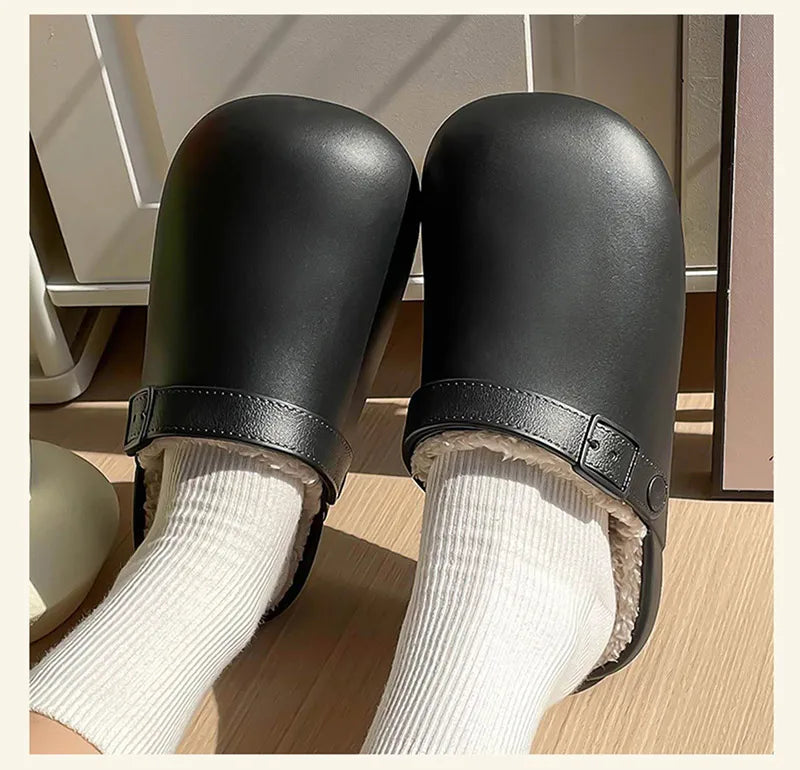 Slippers Woman 2025 Winter Shoes For Women's Home Slippers Winter House Shoes Woman Outwear Indoor Slippers Living Room Shoes