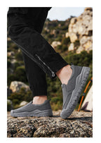 Men's shoes for work, leisure, and outdoor activities in spring and autumn, convenient to step on, suitable for sports and work