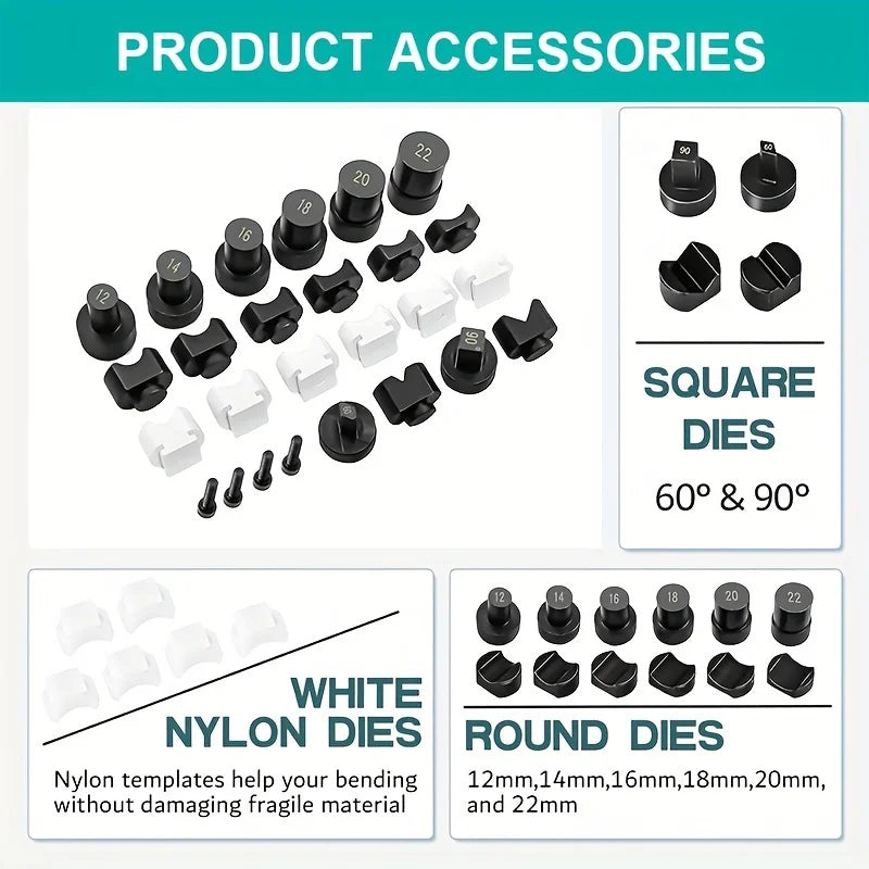 Ring Bender Bending Machine Kit Multi-Functional Metal Ring Bending Machine for Gold Silver and Copper Jewelry Making Tools