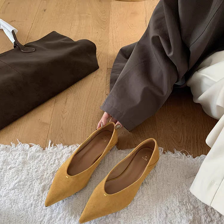 Flats Women Shoes Pointed Toe Shoes Shallow Casual Sandals Cozy Walking Sport Shoes Fashion Woman Sneakers 2025 Zapatos Female