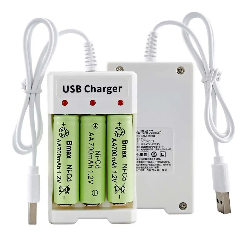 Dock Rechargeable Auto Stop Charger Batteries USB Charger Battery Charger Battery Charging Station Lithium Battery Charger
