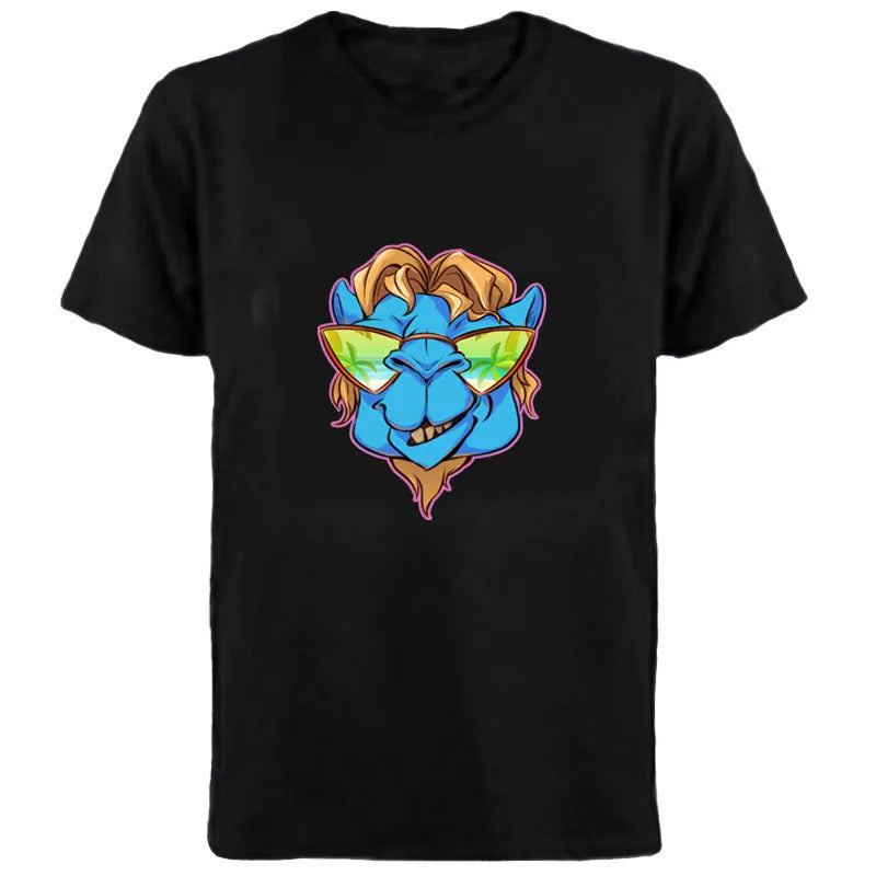 Men's T-shirt For men Fashion pattern Printed T Shirt Pattern Short-sleeved Streetwear Summer Casual Men's Tops