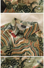 Short-sleeved Shirt Men's Top Handsome Design Niche