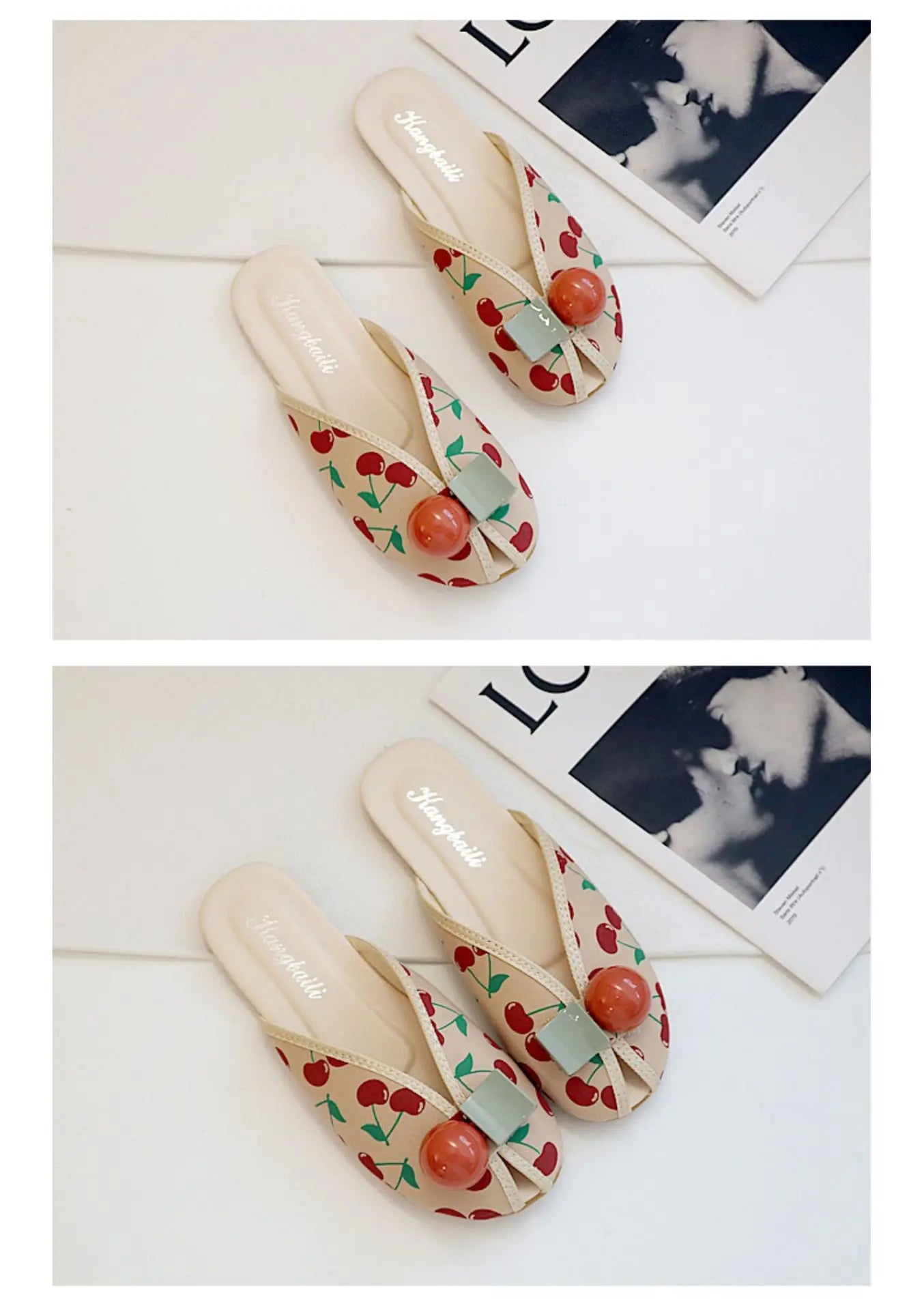 Woman Slippers Lady Home Slippers Casual Beach Flip Flops Thick Bottom Sandals Women Shoes 2023
