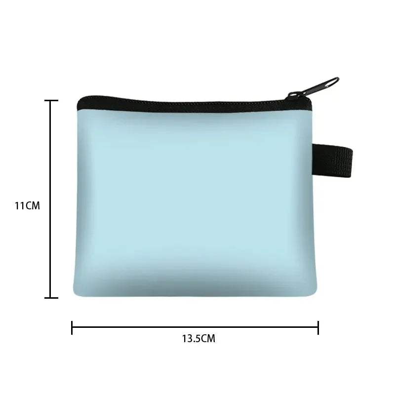 Personalized Wallets Men Woman High Quality Canvas Print Wallets Kids Short Purse Custom Photo Wallet Best Gift Money Big