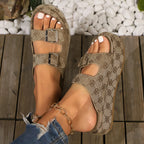 Women's Slippers 2024 New Hot Summer Fashion Women's Sandals Platform Woman Slippers Banquet Party Beach Sandals Slides Women