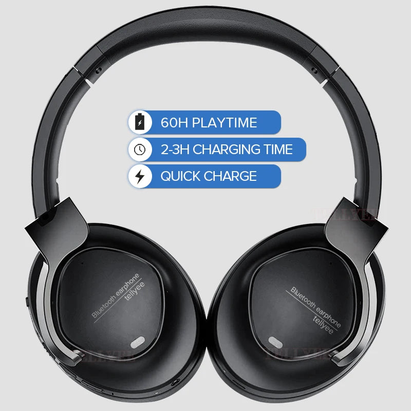 Wireless Bluetooth headphones noise-cancelling stereo 5.3 headphones high-quality wireless headphones HIFi sound effects