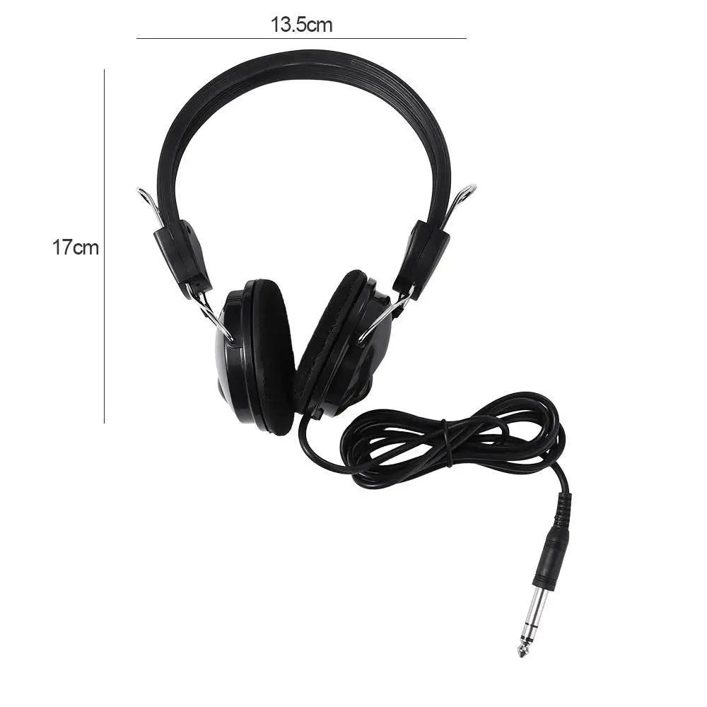 Handfree Musical Instrument with Wire Electric Guitar Drum Set Music Earphone Wired Headset Piano Earphone Music Headphone