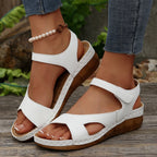 Women's Sandals 2025 Summer Sandals Women Heels Sandals Casual Wedges Footwear Summer Shoes Woman Soft Heeled Shoes