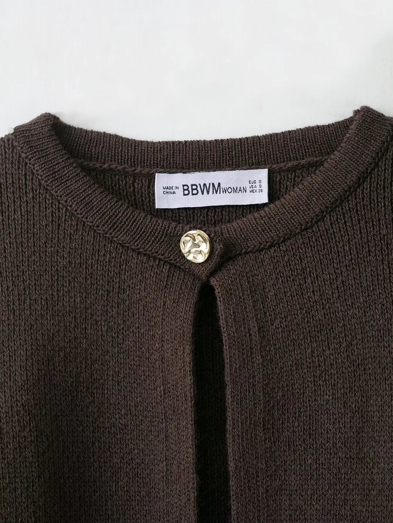 HH Women Bow Lace-Up Sweater Tops White O-Neck Short Sleeve Pockets Single-Breasted Female Fashion Casual Knitted Cardigan