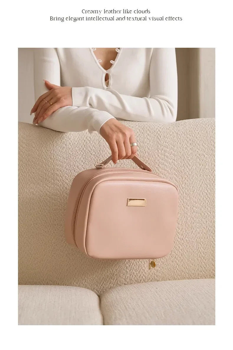 Cosmetic bag  new high-end exquisite portable travel portable toiletry bag large capacity cosmetics storage bag women handbags