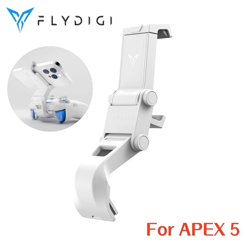 Flydigi Apex 5 Accessories Kit for Gamepad Controller: Replacement Sticks, Phone Holder, Buttons, Storage Bag, Charging Dock