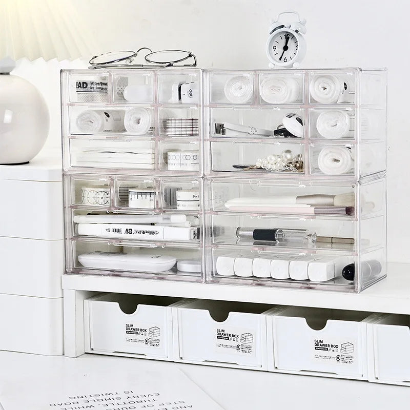 Cosmetics Organization Storage Box Multifunctional Skin Care Product Box Cosmetics Jewelry Storage Makeup Box