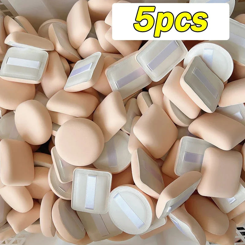 20pcs Soft Thick Powder Puff Powder Liquid Cosmetics Puff Makeup Puffs Wet Dry Use Concealer Foundation Sponge Cushions Tool