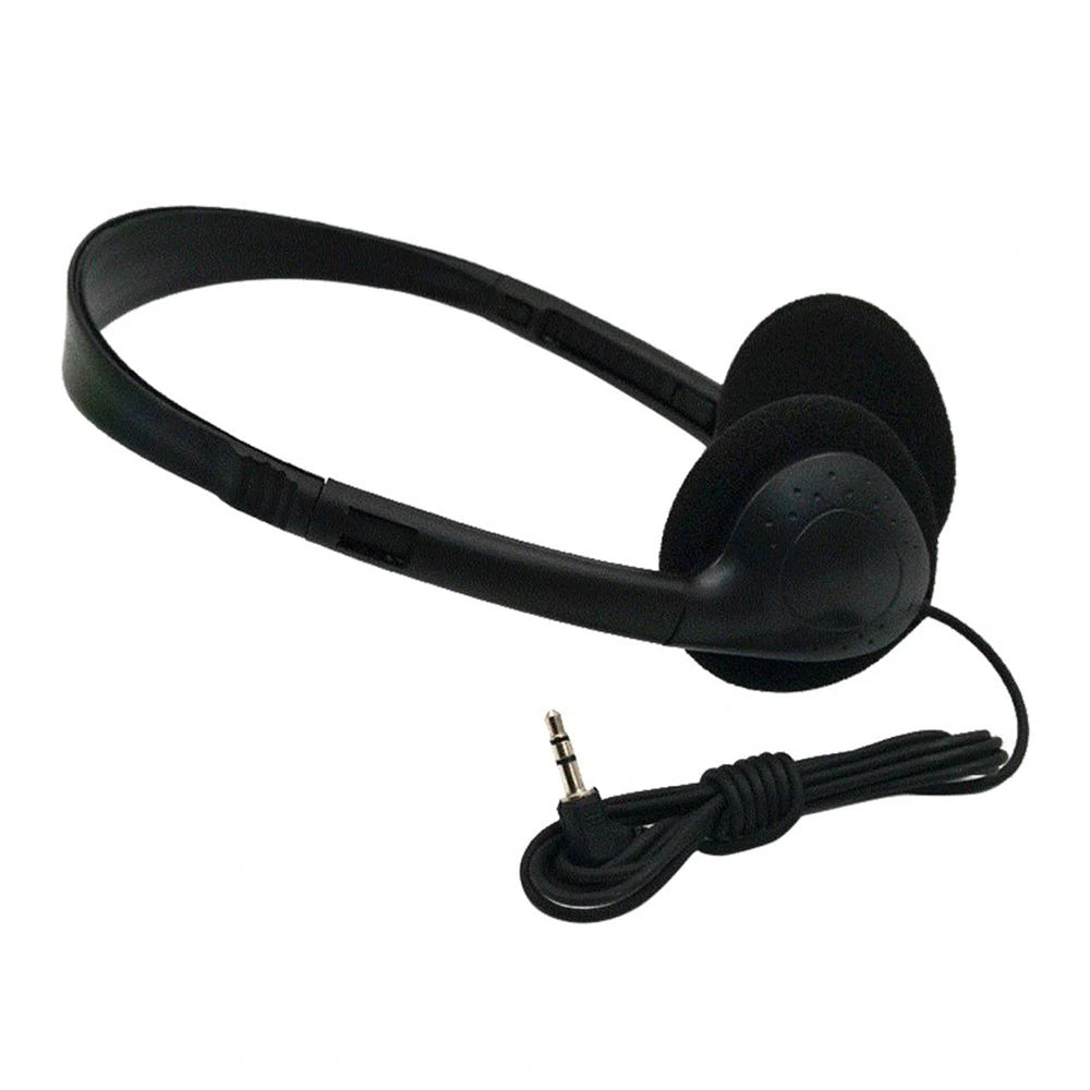 Comfortable Wearing Noise Reduction ABS Portable Headphone Wired Headset Earbud Stereo 3.5mm Clear Gaming for Gamer