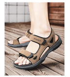 Summer Sandals for Men Breathable Outdoor Casual Sandalies Shoes Fashion Beach Non Slip Walking Shoes Size 40-46
