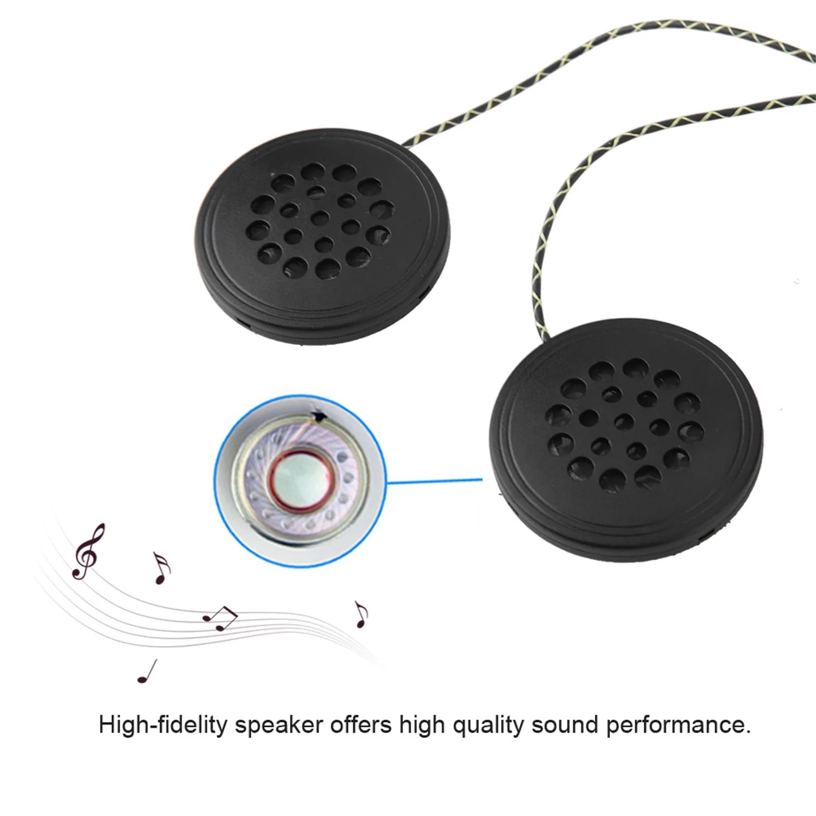 Motorcycle Helmet Headset Headphone Speakers Support Hands Free Calling Helmet Hands free Headset