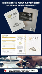 2 Carat Moissanite Drop Earrings Silver Stud Classic Solitaire Jewelry Women's Fashion Diamond Ear fine Jewelry gift