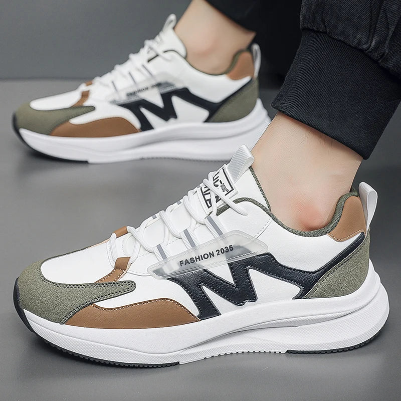 Men's Shoes,Lightweight and Fashionable Sports Shoes with Soft Soles for Casual Wear, Anti-slip and Durable Running Sports Shoes