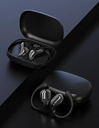 Bluetooth 5.4 Ear Hook Headphones TWS Wireless Earphones HiFi Stereo Waterproof Headsets LED Display Long Standby Touch Earbuds