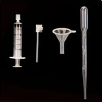 20/40pcs perfume supplement set: plastic funnel, pipette, dropper and syringe-ideal for travel and DIY cosmetics