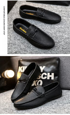 Men's Shoes 2025 Mens Moccasins Comfortable Slip-on Driving Shoes Fashion Men Casual Shoes Summer Versatile Zapatos Para Hombres