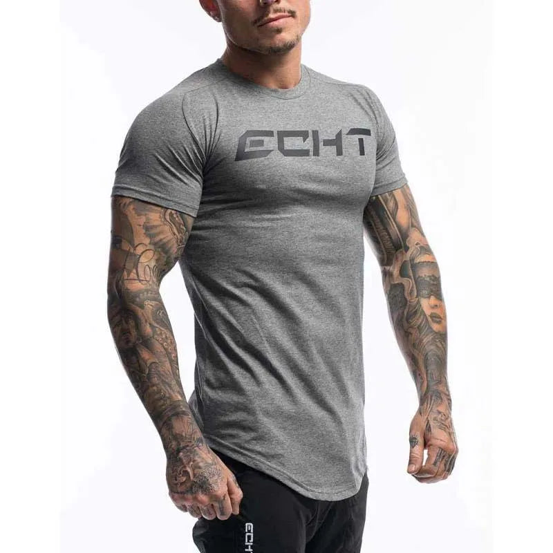 Men's T Shirt Men Summer Short Sleeve Cotton Tshirt Slim Fit Tops Tee Brand Male Clothing Casual Fashion T-shirts Men