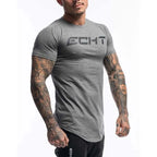 Men's T Shirt Men Summer Short Sleeve Cotton Tshirt Slim Fit Tops Tee Brand Male Clothing Casual Fashion T-shirts Men