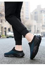 Men Slippers New Summer Breathable Home Indoor Slippers Men Thick Bottom Slides Fashion Walking Shoes Men chanclas de hombre