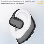 Wireless Handsfree Headset, LED Display Wireless Open Ear Headphones, HIFI Sound, Noise Reduction And 180 Degree Rotation