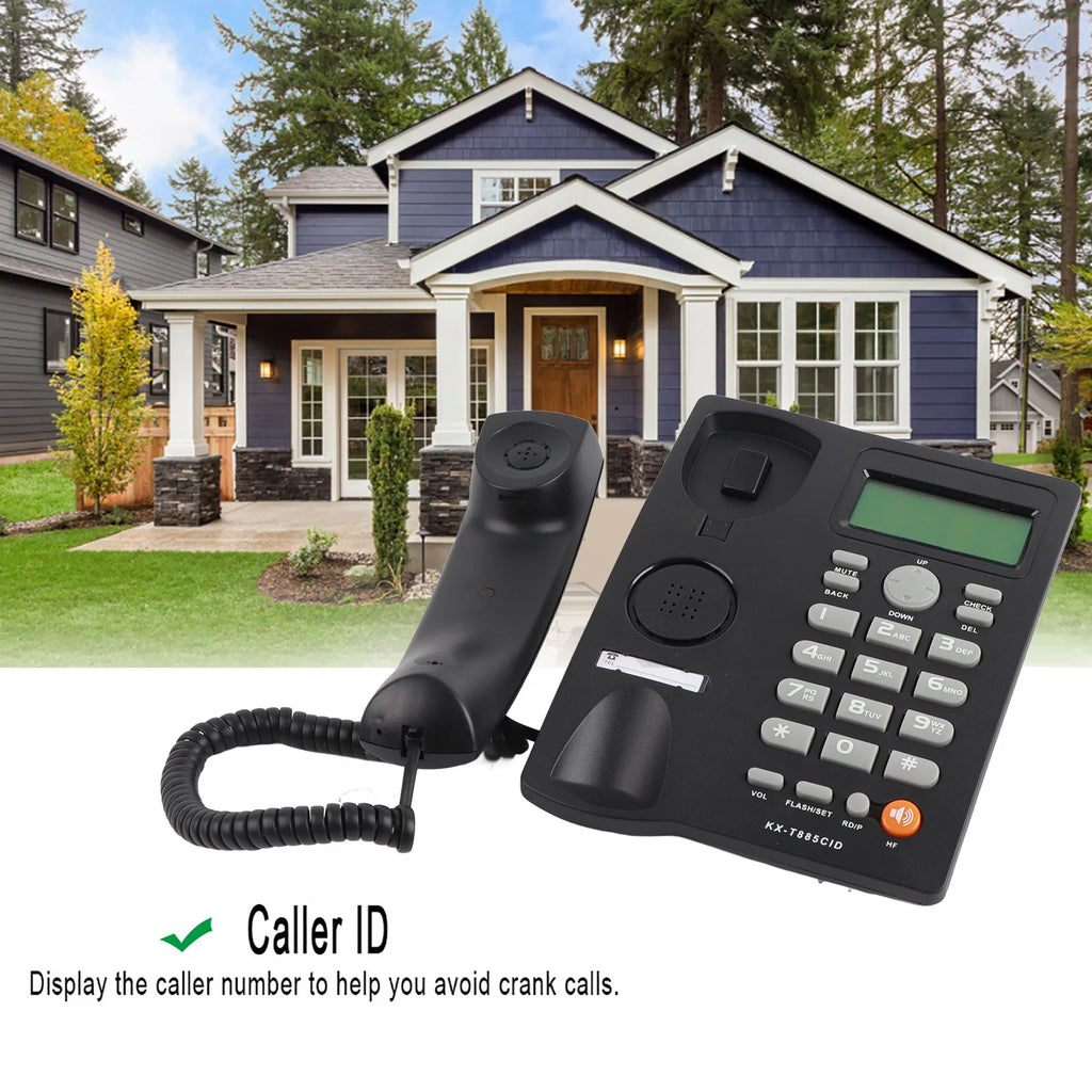 Caller ID Telephone Caller ID Telephone Handsfree Calling Home  Hotel Landline Phone English Landline Phone Home Telephone