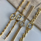 Women Watches Top Brand Luxury Wristwatches Ladies Fashion Gold  Bracelet Watch Female Elegant Clock Women montre femme