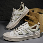 New Shoes for Men Casual Male Sneakers Platform New Men's Casual Leather Shoes Business or Casual Thick-bottom Wear-resistant