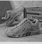 Men's Work Shoes 2025 New Sle Breathable Slip-On Anti-Slip Wear-Resistant Casual Sports Shoes Thick Bottom Labor Protection