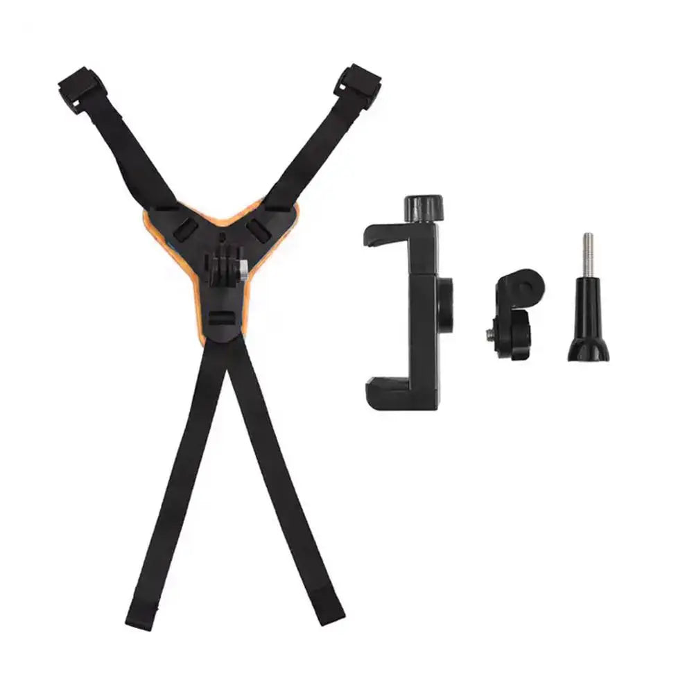 Helmet Holder Helmet Accessories Motorcycle Riding Mobile Phone Holder Sports Camera Chin Holder