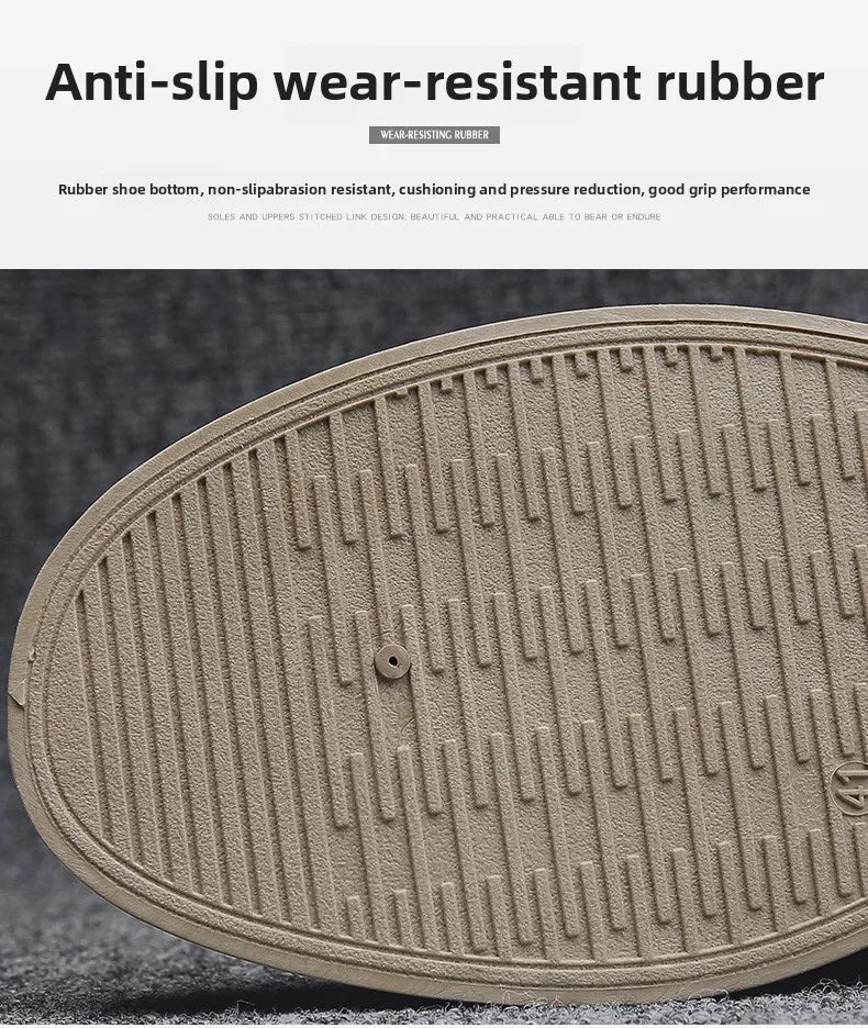 Men's Shoes 2025 New Spring Work Safety Shoes, Anti-slip, Wear-resistant, Versatile Casual Sports Work Shoes, Men's Board Shoes