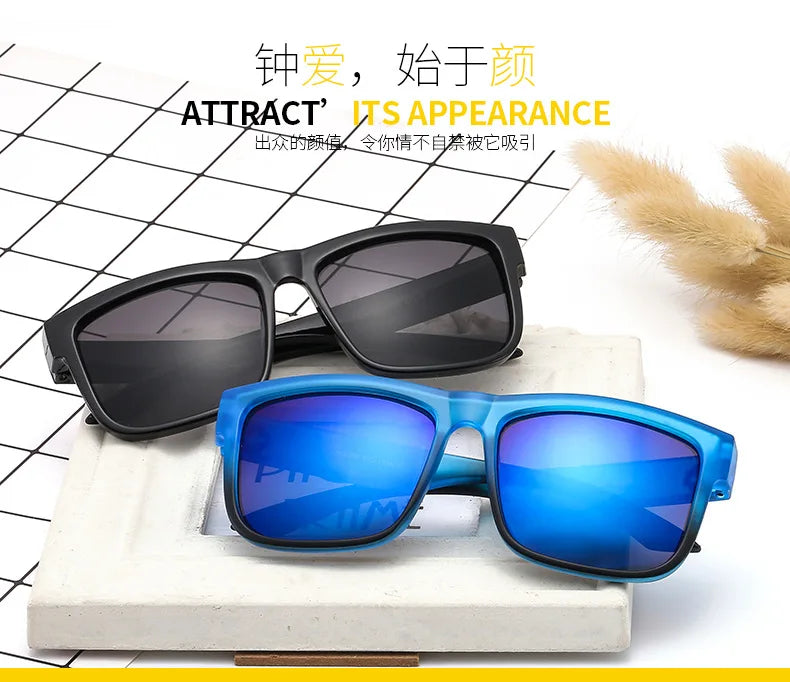 Square Sunglasses Men Women Classic Brand Designer Luxury Fashion Vintage Sun Glasses For Male Ladies Driving Eyewear UV400