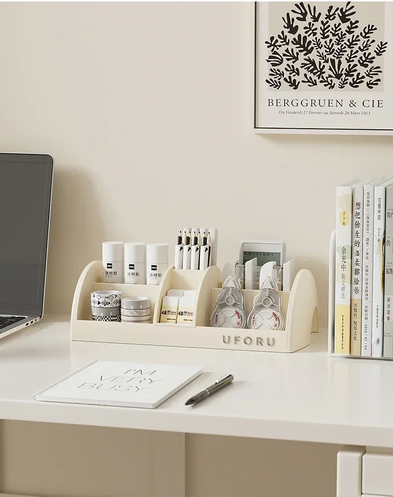 Cosmetics Storage Box Home Advanced Sense Dressing Table Desktop Capacity Multi-functional Skin Care Products Compartment Shelf