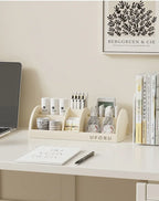Cosmetics Storage Box Home Advanced Sense Dressing Table Desktop Capacity Multi-functional Skin Care Products Compartment Shelf
