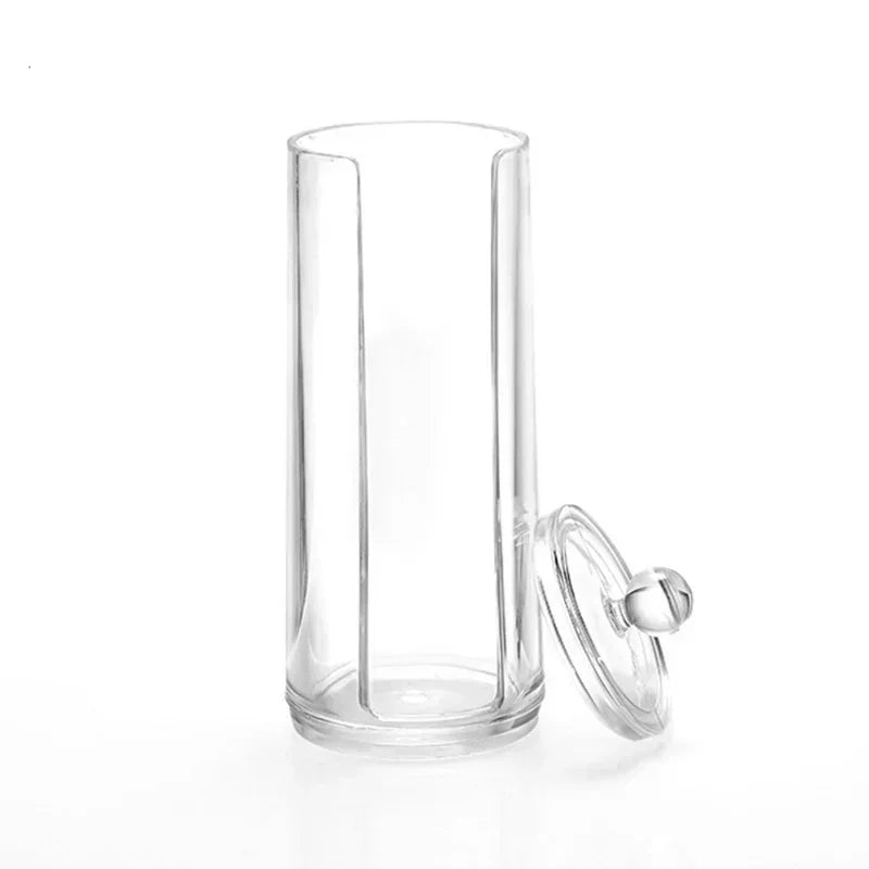 Acrylic Storage Organizer Bins for Cosmetics, Cotton Pads, Makeup, Jewelry, Swab Box