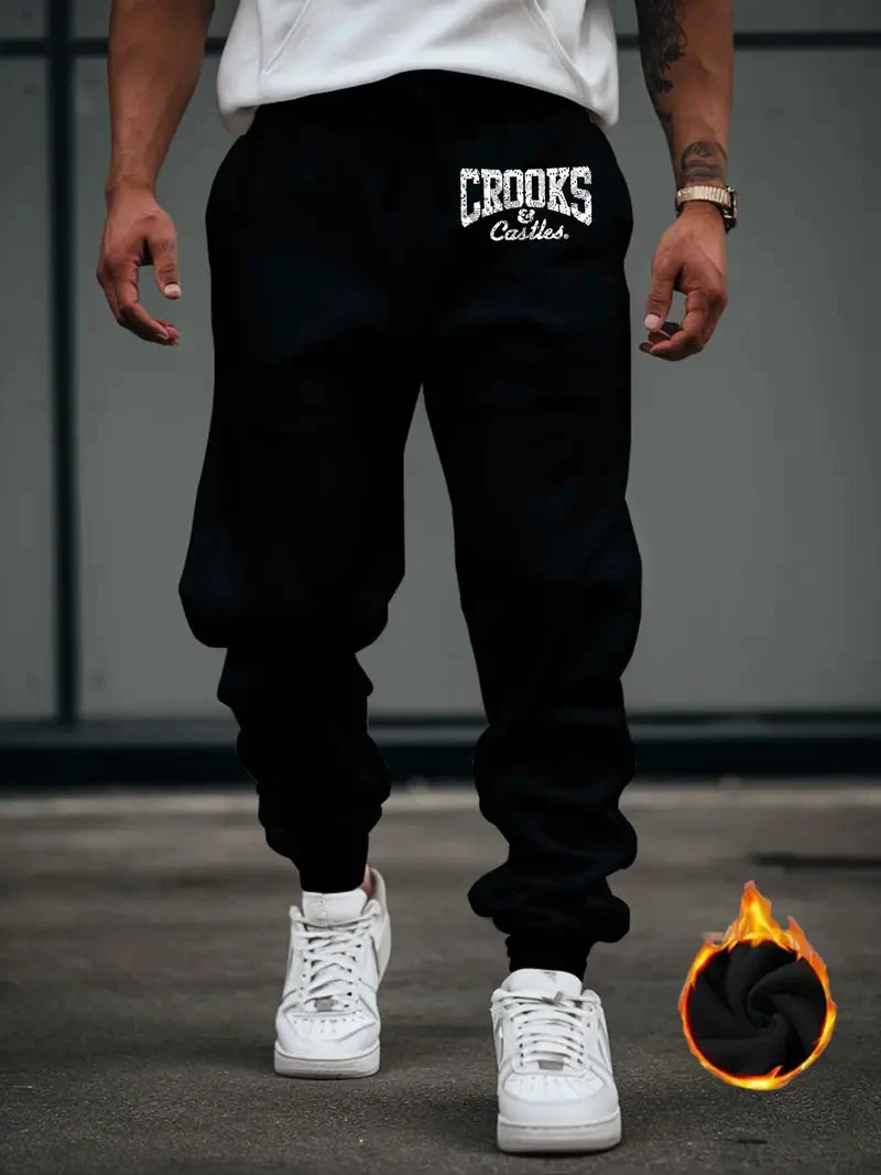 2025 Men's Pants New Autumn Winter Running Joggers Sweatpants Sport Casual Trousers Fitness Gym Breathable Pants