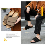 Men's Summer Sandals for Men Shoes Flat Sandals Trend 2024 Man Slippers Slipers Mens Soft Sandles High Quality Shoes Sandal Sale