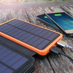 20000mAh Solar Power Bank External Battery Pack Folding Solar Panel Powerbank Double USB Charger Phone Poverbank For Smart Phone