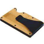 Minimalist Wallets for Men - Slim Aluminum Money Clip- RFID Blocking Metal Wallet - Front Pocket Credit Card Holder