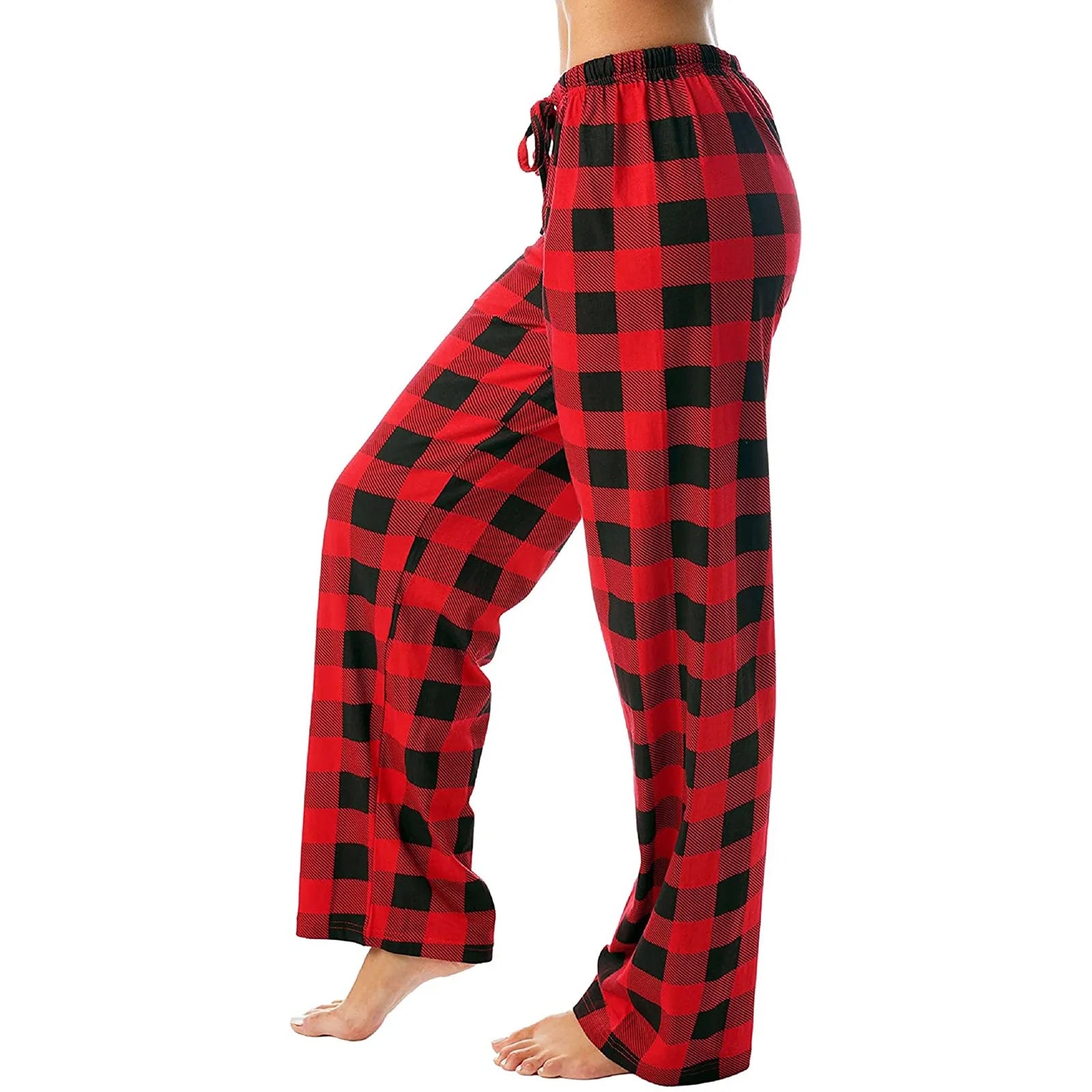 Sweatpants Cargo Pants Men Casual Plaid Loose Sport Plaid Pajama Trousers Men'S Clothing Sports Pants Clothing Joggers