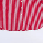 Women's shirt new striped silk loose shirt autumn fashion design women's casual top