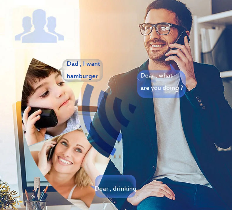 Wireless Telephone 1-4 handstes cordless Answering Machine 2.4G Corded Phone Handset office home hotel Long Range table phone