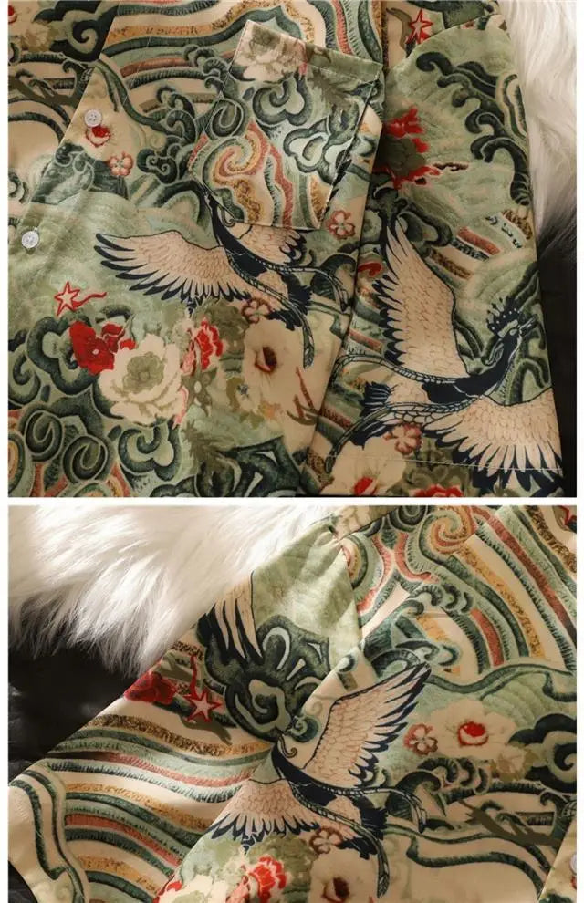 Short-sleeved Shirt Men's Top Handsome Design Niche